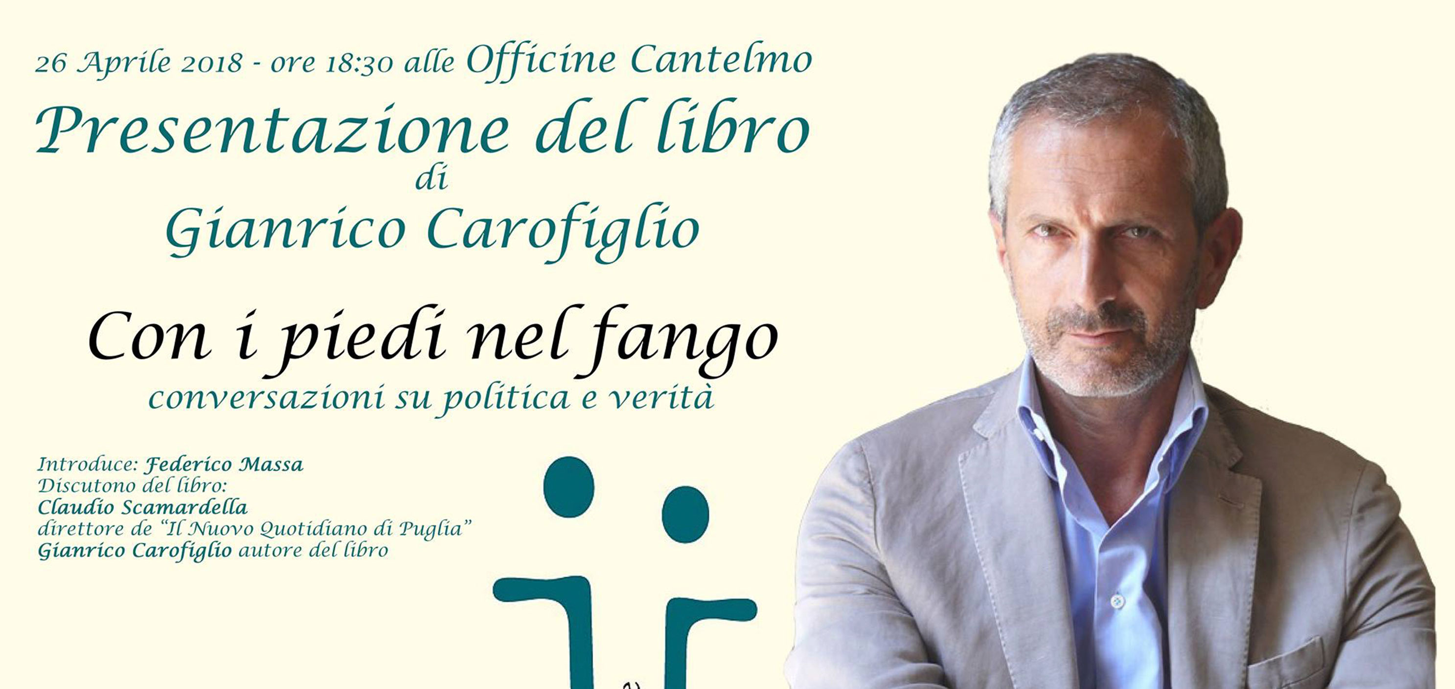 Gianrico Carofiglio - Presentazione "Con i piedi nel fango"